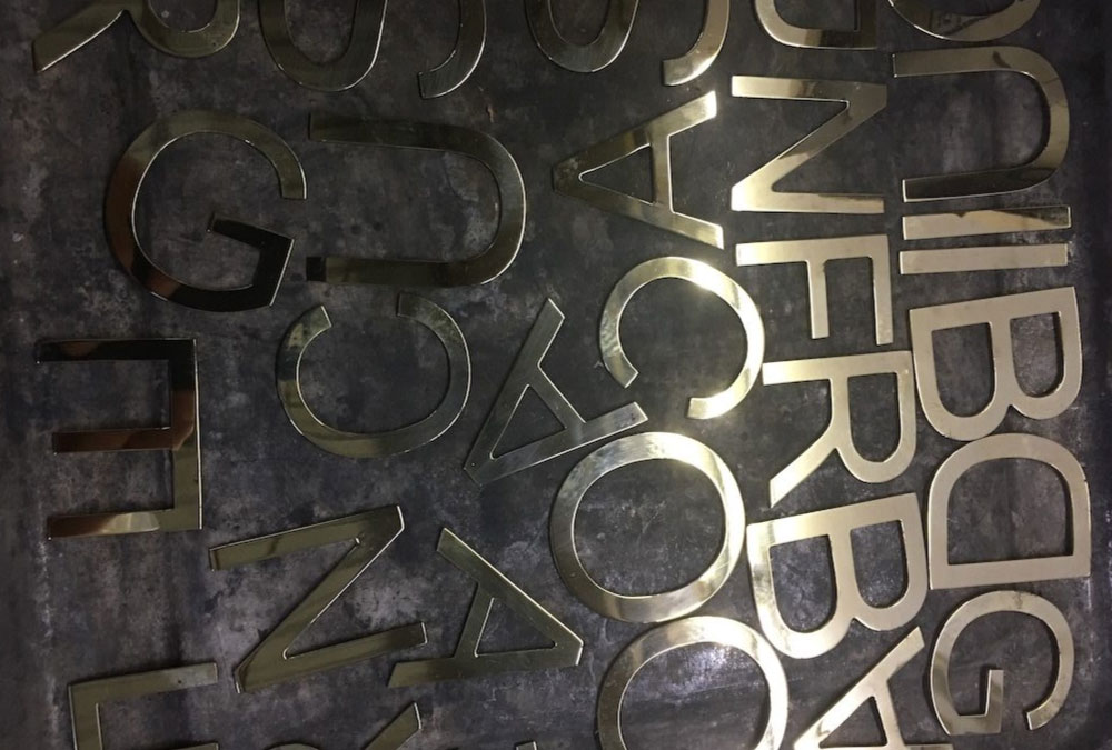 Aluminium Letter (3mm) Mirror Finish